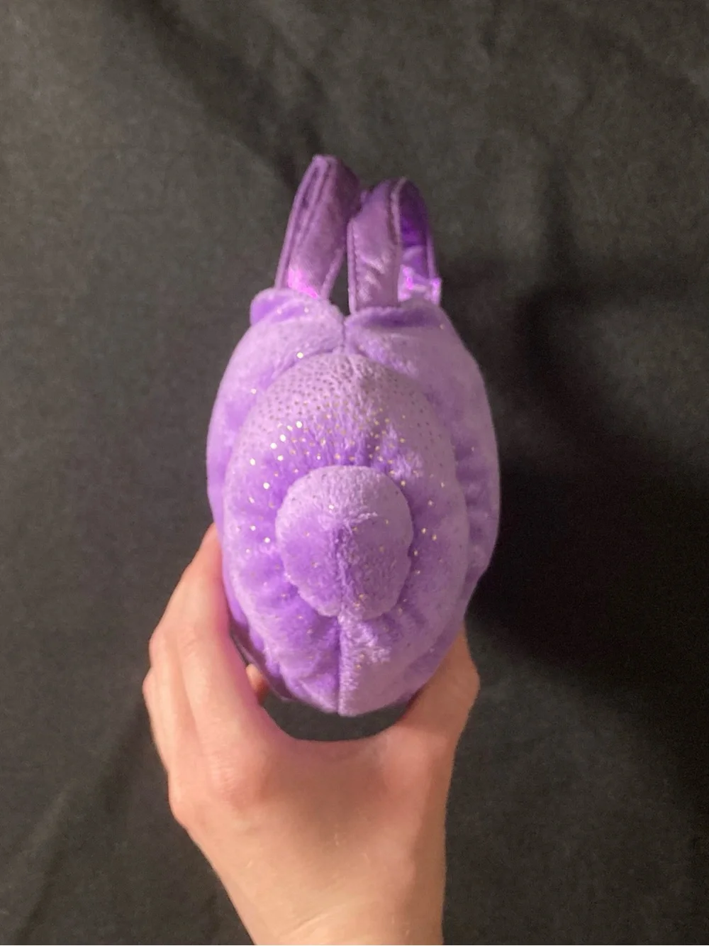 ⭐️ Aurora Purple Sparkly Conch Seashell Mermaid Purse Hand Bag
